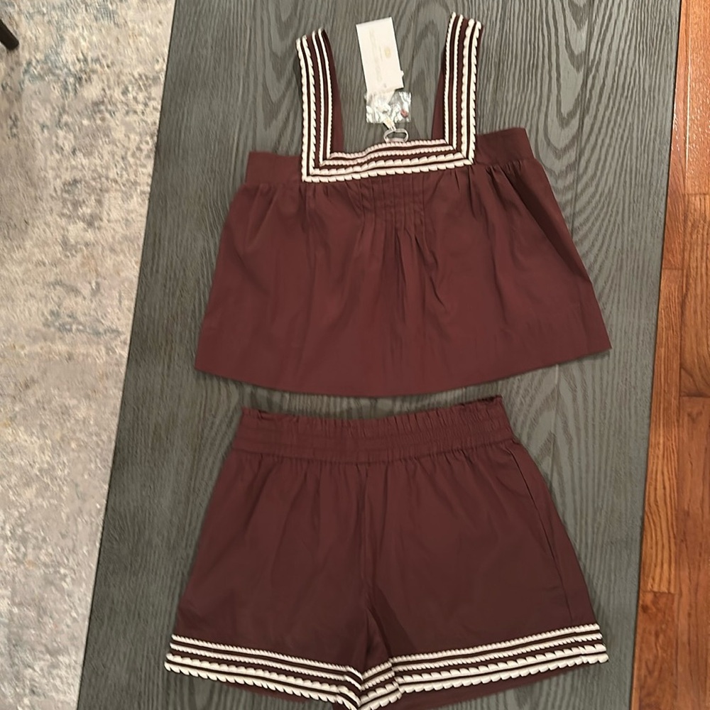 Caroline Constas Shorts Set- New
